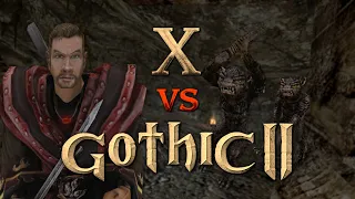 35 │ Flucht aus der Goblinhöhle │ X vs Gothic II