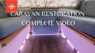 Caravan Restoration - The Results - 3 part 3 of 3!