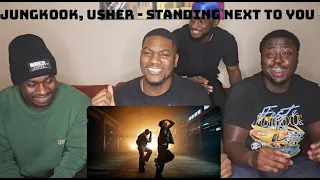 AMERICANS FIRST TIME REACTING TO "JUNGKOOK, USHER" STANDING NEXT TO YOU PERFORMANCE REACTION VIDEO