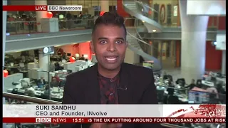 BBC News - OUTstanding LGBT+ Role Models 2018 - INvolve Founder & CEO, Suki Sandhu