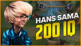 HANS SAMA'S 200 IQ plays CARRY the game