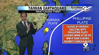 We are learning more about the earthquake in Taiwan