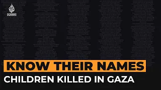 Palestinian children killed in Israeli attacks in Gaza | Al Jazeera Newsfeed