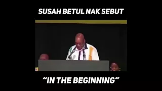 In The Beginning - South Africa President Jacob Zuma