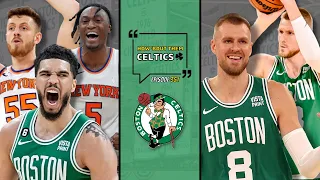 Celtics Take Down Knicks in Season Opener + Kristaps Porzingis for MVP | How 'Bout Them Celtics