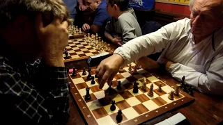 BLITZ CHESS: GM Evgeny Sveshnikov - GM Alexei Shirov, Sicilian defense