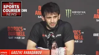 Bellator 276 Post Fight: Gadzhi Rabadanov on Beating Jay-Jay Wilson