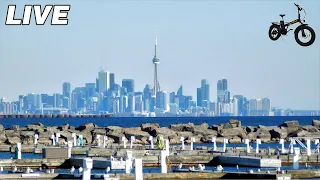 Mississauga to Toronto LIVE: Port Credit to Downtown via Lakeshore Ride