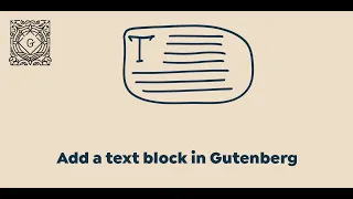 Add text block in Gutenberg, WordPress page builder