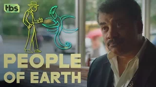 People of Earth: What is Neil deGrasse Tyson Thinking - Alien Anatomy | TBS