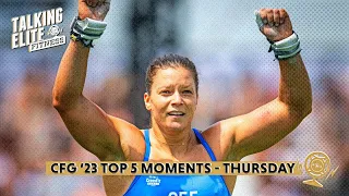 Top 5 Moments From Thursday At The 2023 CrossFit Games