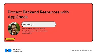 Protect Backend Resources with AppCheck