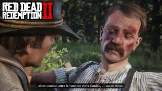 RDR2 - Arthur collects Thomas Downs' debt