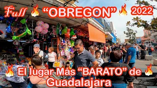 Aqui es donde se surten los mayoristas "OBREGÓN" la zona Más "BARATA" de Guadalajara