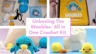 ☆Unboxing @TheWoobles  - Pierre The Penguin☆ - All in One Learn to Crochet (amigurumi) Kit