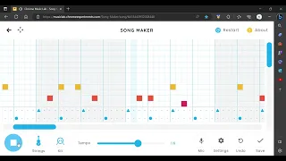 Rick Roll On Chrome music Lab