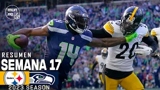 Pittsburgh Steelers vs. Seattle Seahawks | Semana 17 NFL 2023 | NFL Highlights Resumen en español