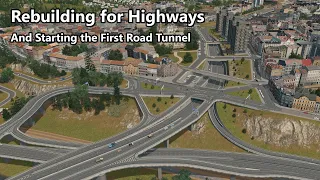 New Urban Highway, City Tunnel and Big Interchange - Cities: Skylines - Altengrad 85