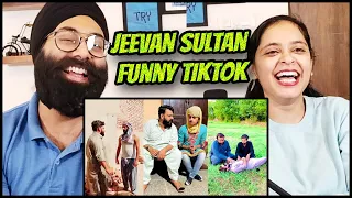 REACTION on Jeevan Sultan Tiktok - Funny Video 2022 | PunjabiReel TV | PART 12