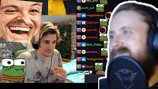 Forsen Reacts to xQc talks with sanest Forsen viewer