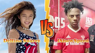 IShowSpeed VS Delfina Suárez (Luis Suárez Daughter) Transformation ★ From Baby To 2024