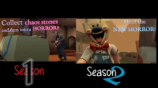 Horror Brawl Season 1 Official Trailer VS Horror Brawl Season 2 Official Trailer