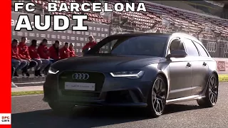 FC Barcelona Audi Car Handover 2017