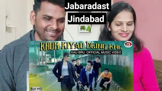 Khum Kiyau Deing khe | Official KauBru Music Video | Hiresh & Susmita | molshoyham & Parmita | React