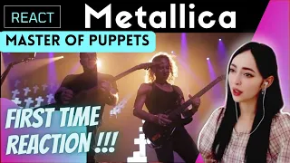 FIRST TIME REACTING to METALLICA - MASTER OF PUPPETS