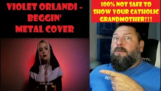 Måneskin - Beggin' (Metal COVER) Violet Orlandi - OldSkuleNerd Reaction