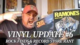 Vinyl Update #6 - Rock Finds & Record Store Rant