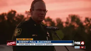 Candlelight vigil for deputy killed in the line of duty