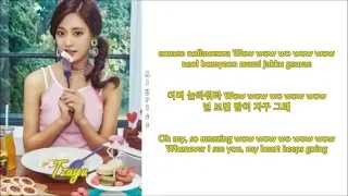 TWICE - WOW (Rom-Han-Eng Lyrics) Color & Picture Coded