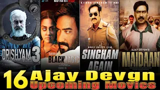 Ajay Devgan 16 Upcoming Movies List 2023 to 2024  | अजय देवगन की आने वाली 16 बड़ी फिल्में, Singham 3