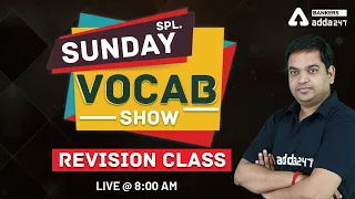 The Vocab Sunday Special Show | The Hindu Editorial Analysis #502 | All Competitive Exams