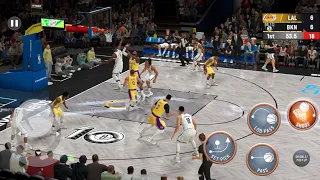 NBA 2K23 mobile on iPhone 14 pro max: Los Angeles Lakers vs Brooklyn Nets (ULTRA HIGH GRAPHICS)