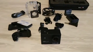 Бюджетная экшн камера с AliExpress. SJCAM 4000, распаковка и обзор.