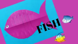 DIY Paper Crafts | Paper Fish #papercrafts #paperfish