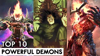 Top 10 Most Powerful Demons In Marvel Universe | In Hindi | BNN Review