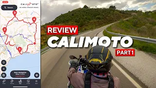 Riding Blind with the Calimoto App