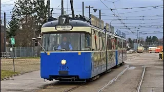 Führerstand Trambahnfahrt durch München