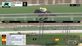 Santa Anita Park Carrera 8 (Thunder Road Stakes G3) - 3 de Febrero 2024