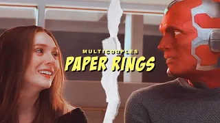 Marvel Multicouples | Paper rings