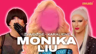 DRAMATIŠKA MONIKOS LIU DRAG TRANSFORMACIJA | Pokalbis apie vaikinus, Euroviziją ir makiažą 💗 1 DALIS