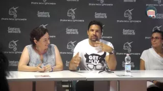 Manu Bennett alla Festa dell'Unicorno