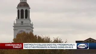Dartmouth College ends Italy program early; two other programs in France going on as is