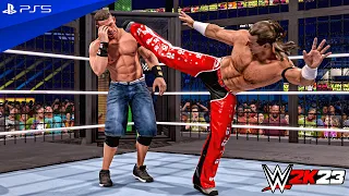 WWE 2K23 - Elimination Chamber Match - Cena vs. Orton vs. Reigns vs. Brock vs. HBK vs. Triple H | 4K