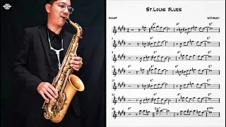 Saint Louis Blues (easy solo) for saxophone