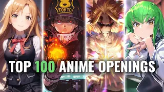 Top 100 Anime Openings