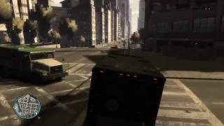 GTA 4 : Tweaked 200.000 kg Swat Van = DAMAGE (HD)